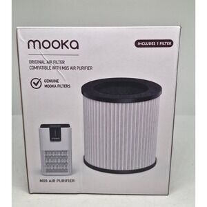 Mooka Air Filter M05 Purifier Replacement Genuine White New HEPA Accessory